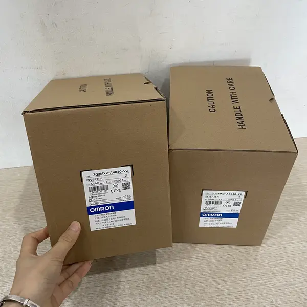 Omron 3G3MX2-A4040-V2 MX2 Inverter 4kW 400V Three-Phase VFD — front view