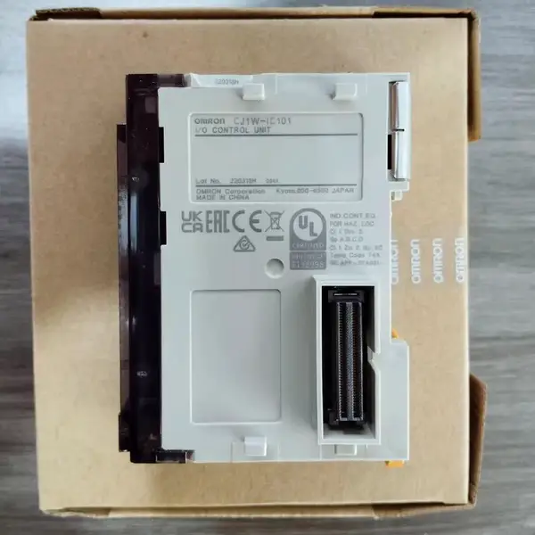 Omron CJ1W-IC101 I/O Control Unit for CJ Series Expansion — front view