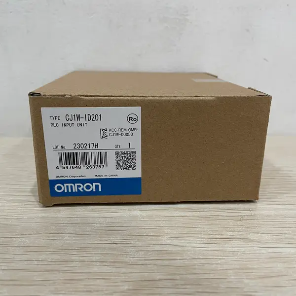 Omron CJ1W-ID201 Digital Input Unit 8-Point DC12-24V — front view