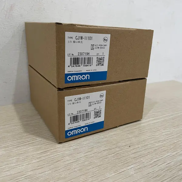 Omron CJ1W-II101 Indexed I/O Interface Unit for Expansion Racks — front view