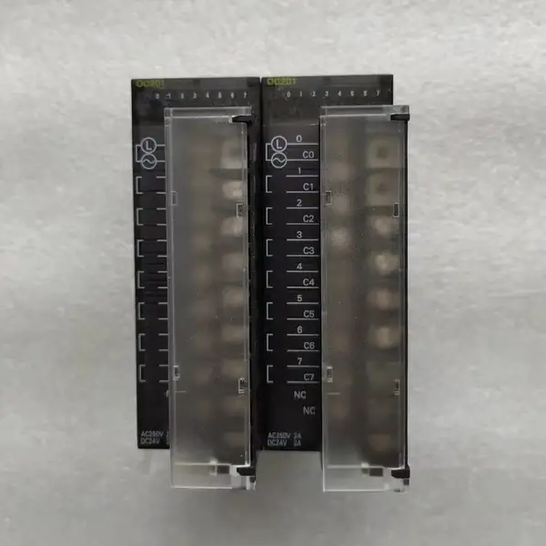 Omron CJ1W-OC201 Relay Output Unit 8-Point 250VAC — front view