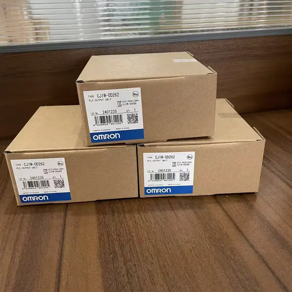 Omron CJ1W-OD262 CJ Series Transistor Output Unit 64-Points 12-24VDC — front view