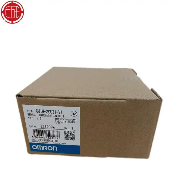 Omron CJ1W-SCU21-V1 Serial Communication Unit RS-232C — front view
