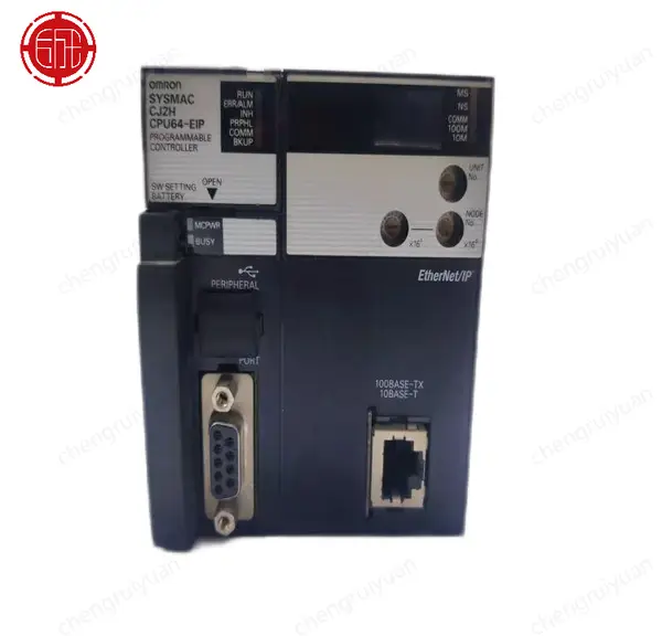 Omron CJ2H-CPU64-EIP CJ2 CPU Unit 40K Steps with EtherNet/IP — front view