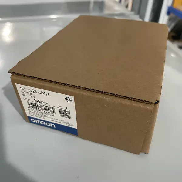 Omron CJ2M-CPU11 PLC CPU Unit Compact CJ2M Controller Module — front view