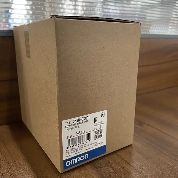 Omron CK3W-EXM01 Expansion Module for CK3W Motion Control Systems — front view