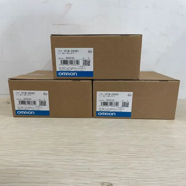 Omron CP1W-20EDR1 Expansion I/O Unit 12 Input 8 Relay Output — front view