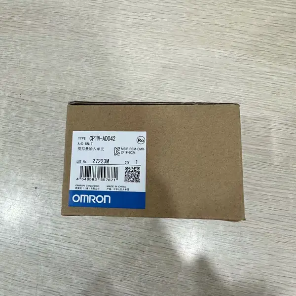 Omron CP1W-AD042 Analog Input Unit 4-Channel — front view