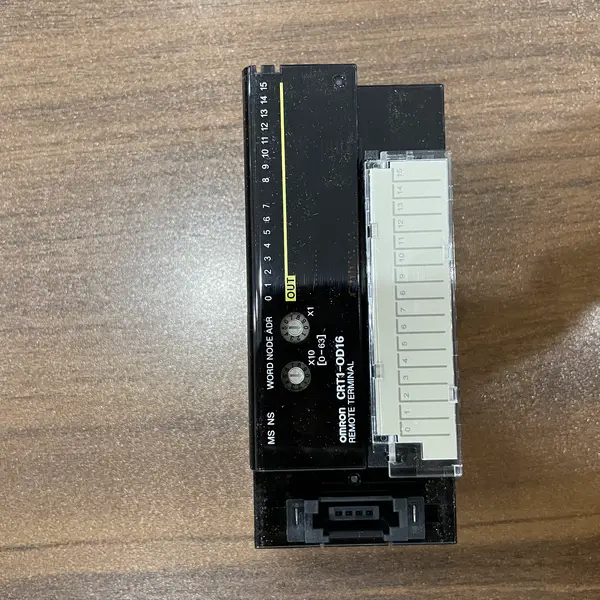 Omron CRT1-OD16 CompoNet Remote I/O 16-Point Output — front view