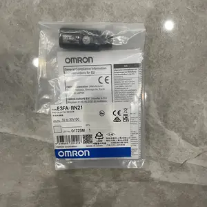 Omron E3FA-RN21 Retro-Reflective Photoelectric Sensor NPN M12 IP69K — front view