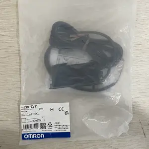 Omron E3X-ZV11 Digital Fiber Amplifier with Display — front view