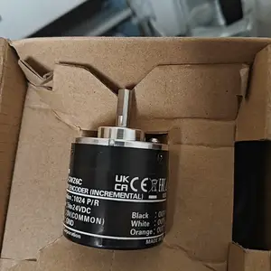 Omron E6B2-CWZ6C Rotary Encoder 600P/R DC5-24V NPN Open Collector Φ40mm — front view