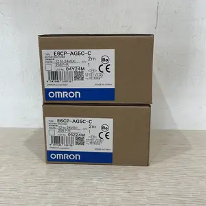 Omron E6CP-AG5C-C 256P-R 2M Absolute Rotary Encoder 256P Gray Code 2m Cable — front view