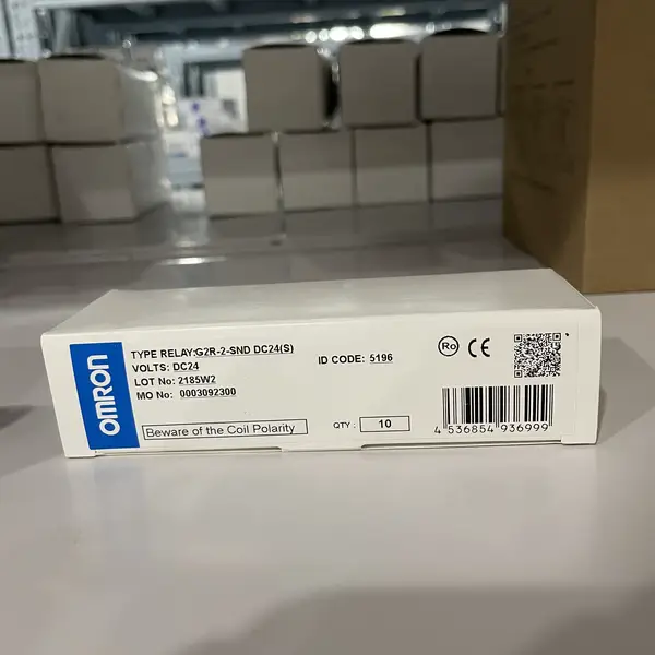 Omron G2R-2-SND DC24(S) General Purpose Relay DPDT 24VDC — front view