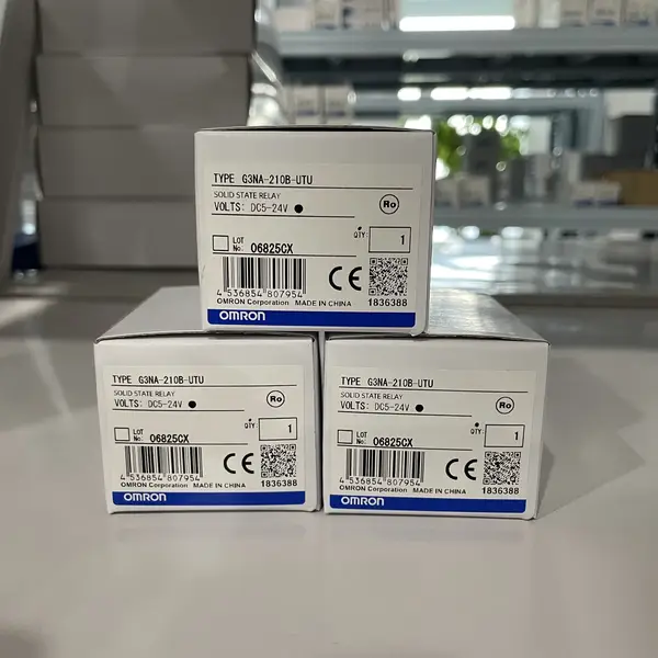 Omron G3NA-210B-UTU DC5-24 Solid State Relay 10A AC200-240V DIN Rail — front view