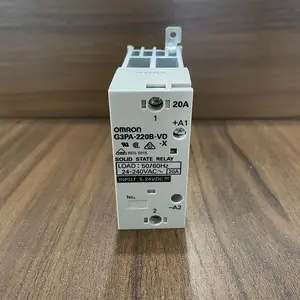 Omron G3PA-220B-VD-X DC5-24V Solid State Relay 20A — front view