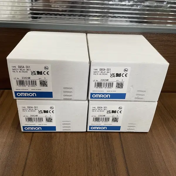 Omron G9SA-301 Safety Controller 24V AC/DC Compact Safety Unit — front view