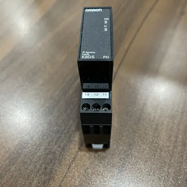 Omron K8DS-PH1 Phase Sequence and Phase Loss Monitoring Relay — front view