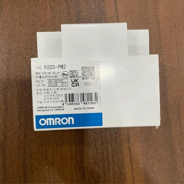 Omron K8DS-PM2 Phase Monitoring Relay — front view