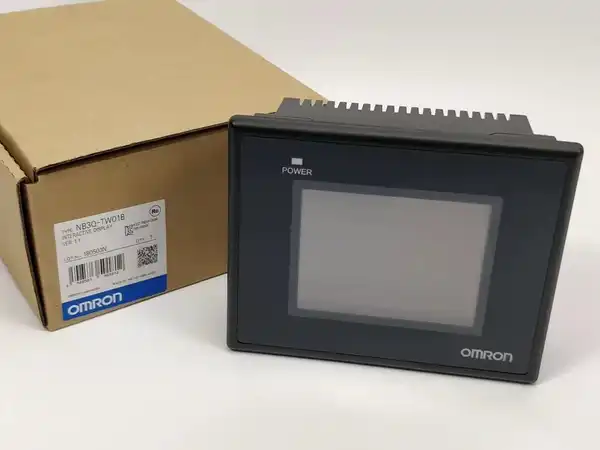 Omron NB3Q-TW01B-V1 NB Series Touch Screen HMI 3.5 inch QVGA — front view