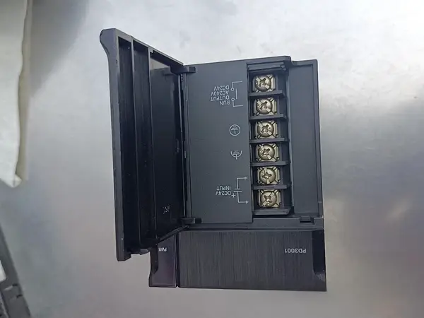 Omron NJ-PD3001 DIN Rail Power Supply 30W for PLC Control Systems — front view