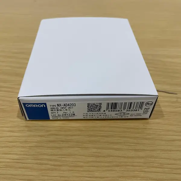 Omron NX-AD4203 Analog Input Unit 4-Channel for NX Series — front view