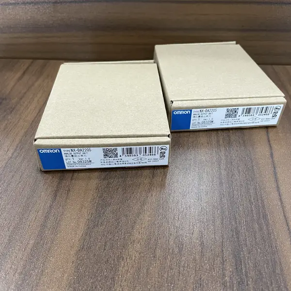 Omron NX-DA2205 Analog Output Unit 2 Channels for NX Modular I/O — front view