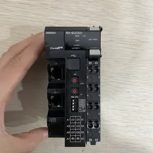 Omron NX-ECC201 EtherCAT Coupler Module for NX Distributed I/O — front view