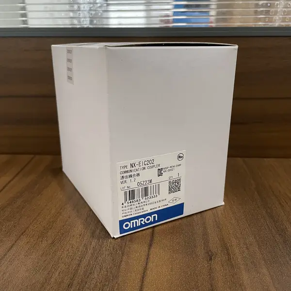 Omron NX-EIC202 NX Series EtherNet/IP Coupler Unit — front view