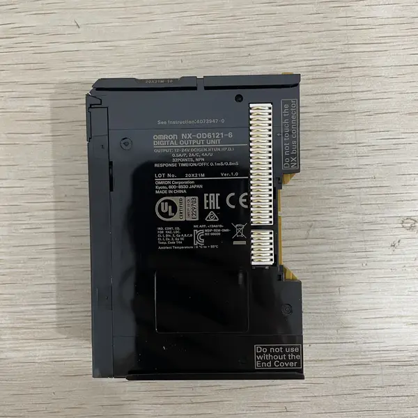 Omron NX-OD6121-6 Digital Output Module for NX EtherCAT Control Systems — front view