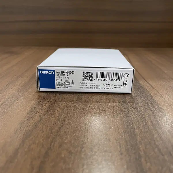 Omron NX-PD1000 NX Series Power Supply Unit 24VDC 5A — front view