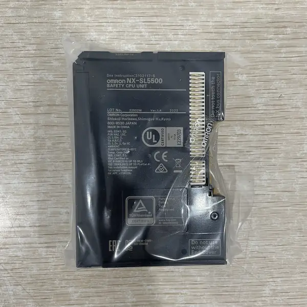 Omron NX-SL5500 Automation Module/Interface Unit for System Expansion — front view