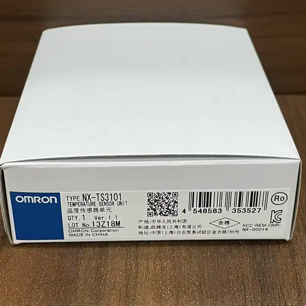 Omron NX-TS3101 High Precision 0.1°C Thermocouple Input Temperature Control Unit — front view