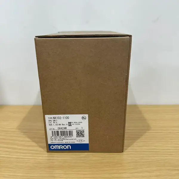 Omron NX102-1000 Machine Automation Controller CPU Unit — front view