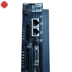 Omron R88D-KN04H-ECT-Z EtherCAT Servo Drive 400W 200V G5 Series Safety — front view