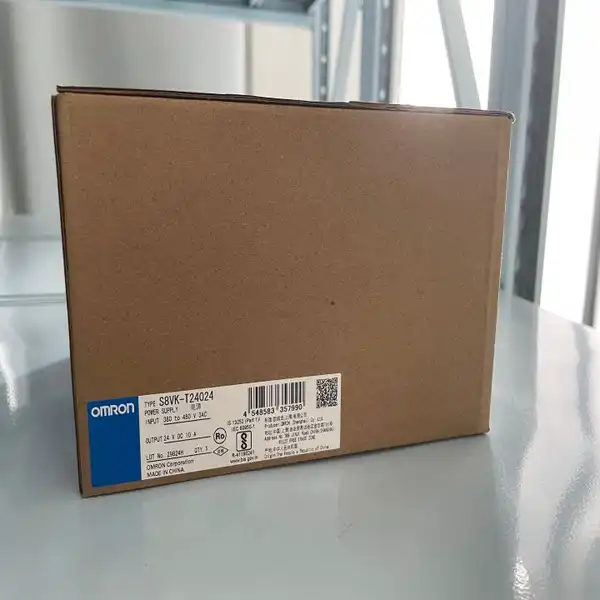 Omron S8VK-T24024 Three-Phase Switching Power Supply 240W 24VDC — front view