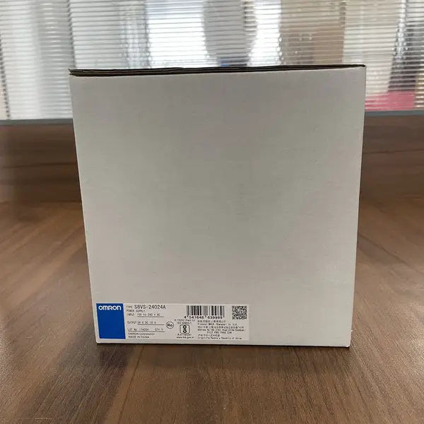 Omron S8VS-24024A Switching Power Supply 240W 24VDC 10A DIN Rail — front view