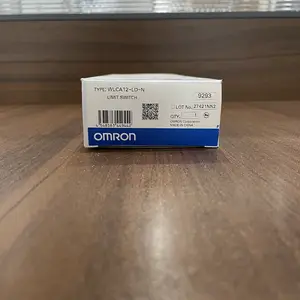 Omron WLCA12-LD-N Limit Switch Roller Lever — front view